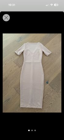 Zara Etui-Kleid, Grösse S, Altrosa