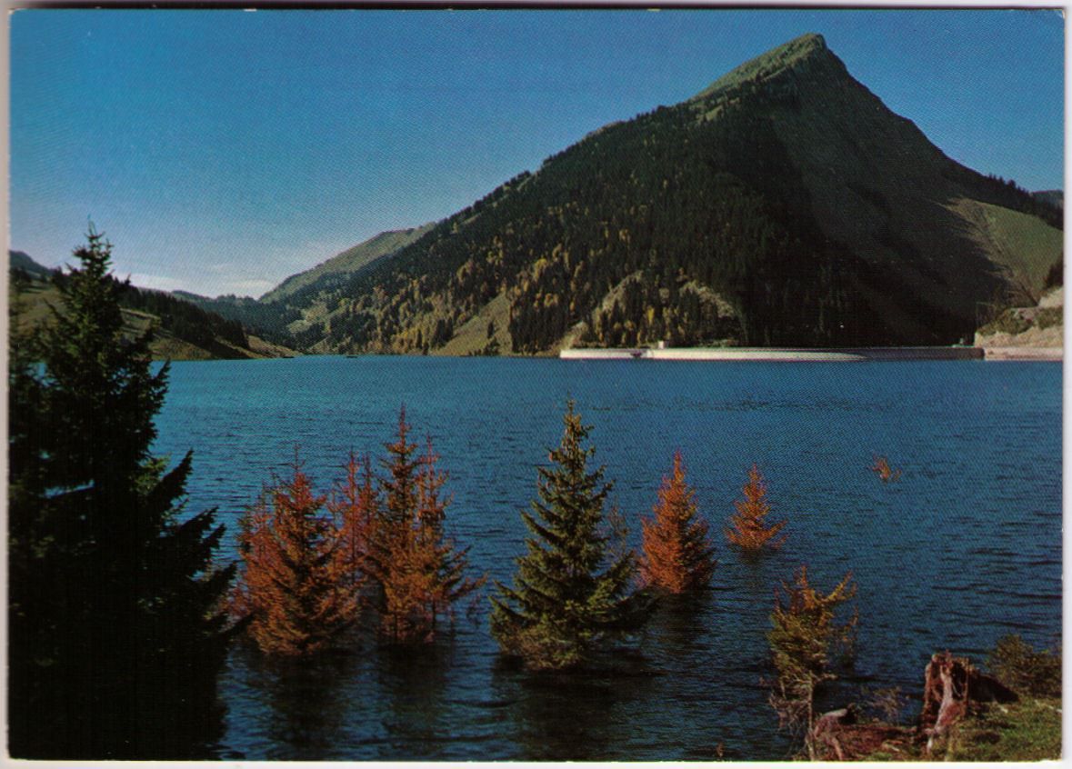 Cartoline postali: Barrage et Lac de l'Hongrin – Usato da Binningen venduto da Mountainrider