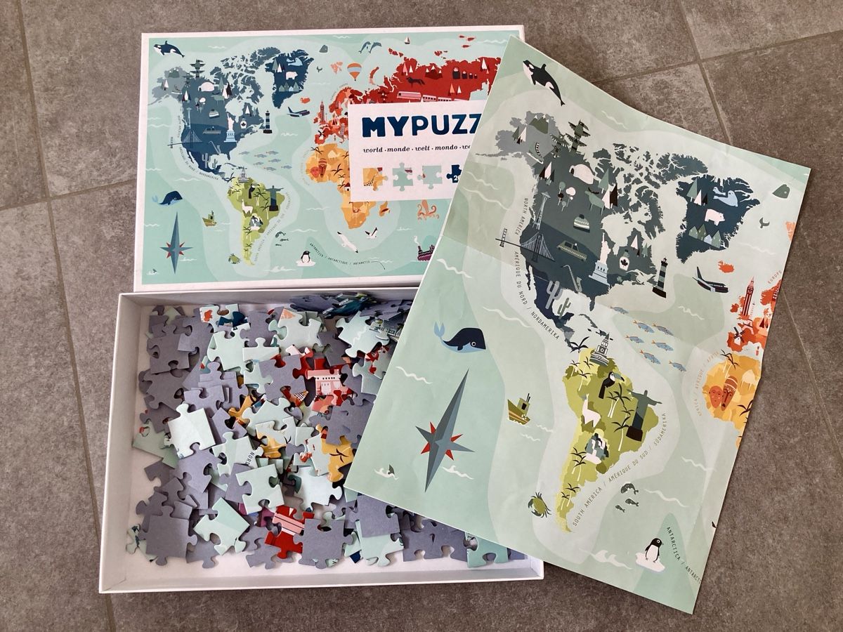 Puzzle: Puzzle Monde 260 pièces – Nuovo (secondo la descrizione) da Réchy venduto da Pittdesign 1