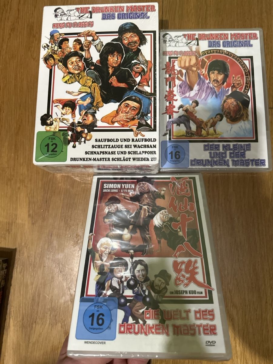 Tutti i DVDs: Drunken Master das Original 6 DVD Box Set neu – Nuovo e nell'imballaggio originale da Benken ZH venduto da Audi-erich