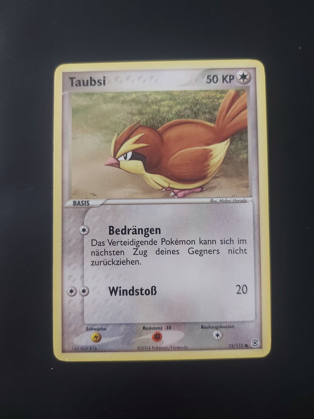 Pokémon Cartes à collectionner: 2004 Taubsi #73 Ex FireRed & LeafGreen DE – D'occasion à Biasca par Sara_Poke123