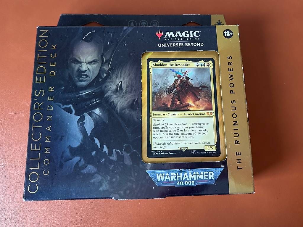 Giochi: Magic The Gathering Warhammer 40K – Nuovo e nell'imballaggio originale da Einsiedeln venduto da Tb_58 2