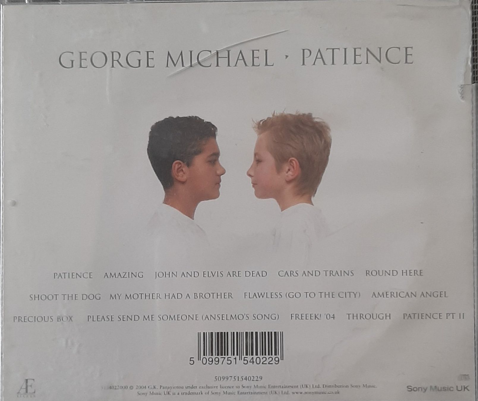 CD: George Michael Patience – Usato da Zürich venduto da StaBla 1