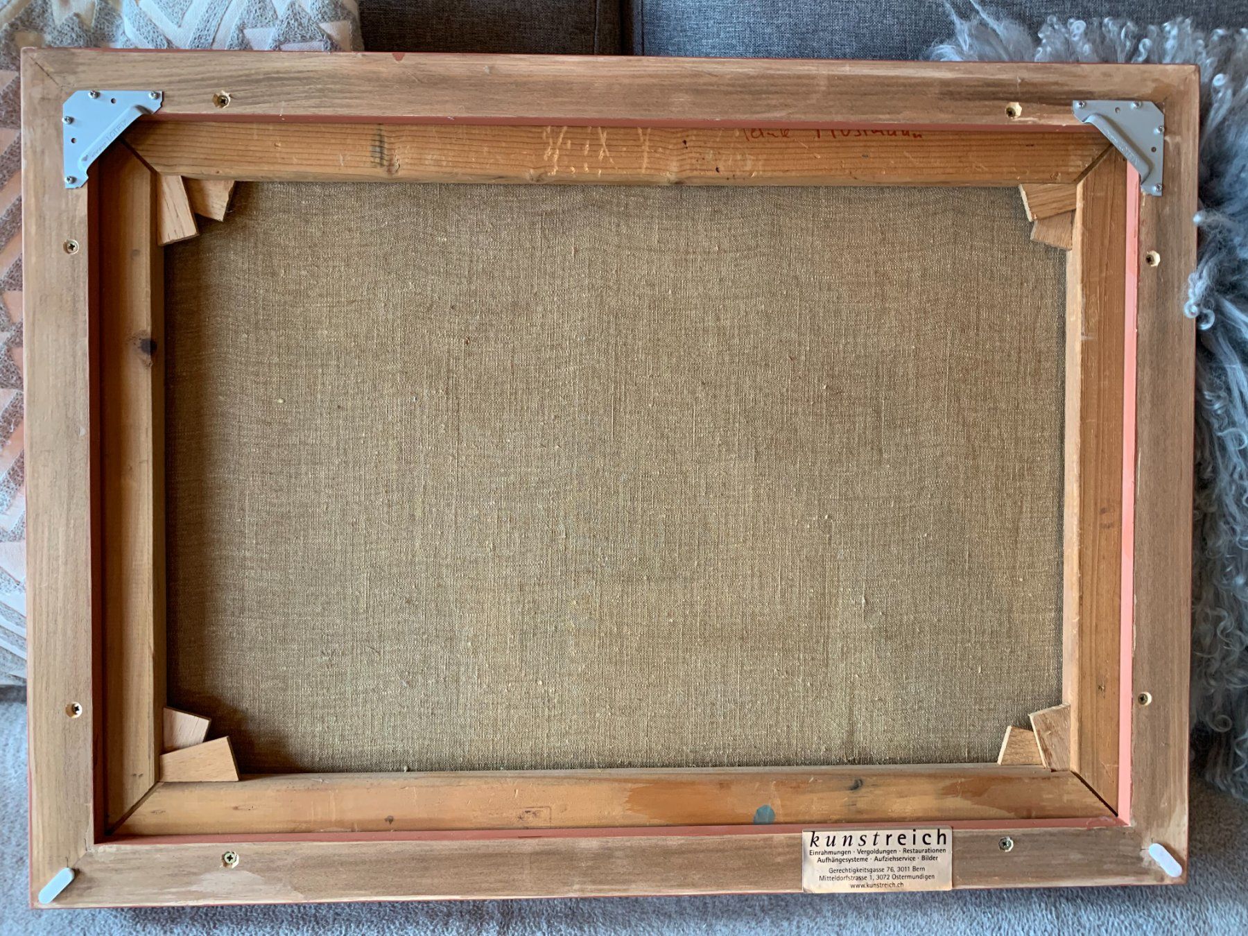 Dipinti: Gemälde Thunersee mit Stockhornkette - Ernst Staub – Usato da Spiez venduto da Chientel65 4