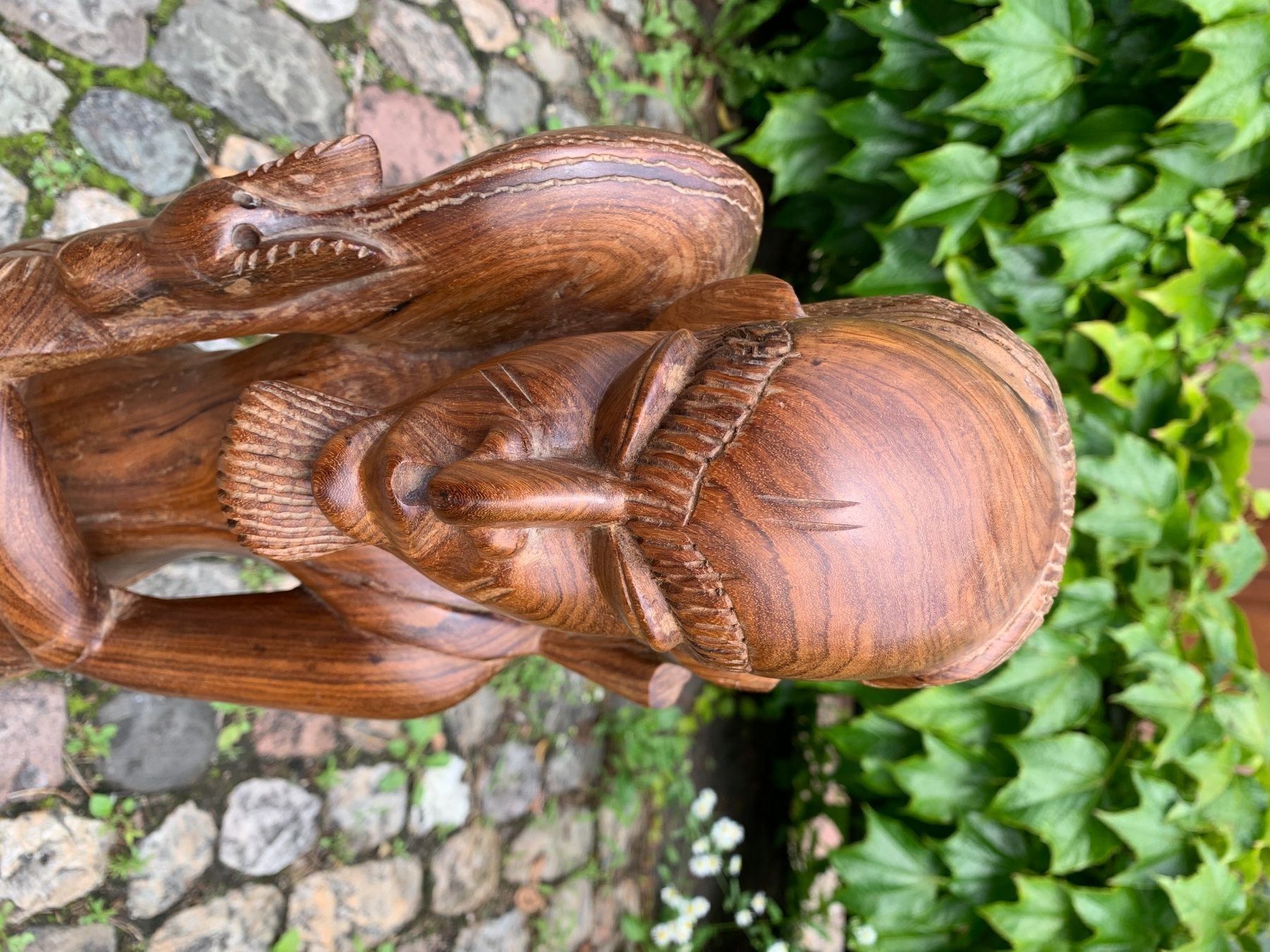 Skulpturen & Statuen: Afrikanische Kunst Holzfigur Skulptur – Gebraucht aus Riehen von MaestroImperatore 4