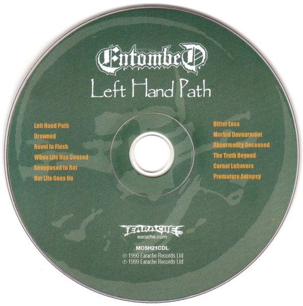 CDs: Entombed – Left Hand Path - Vergriffen - c – Gebraucht aus Brittnau von Zibu 2