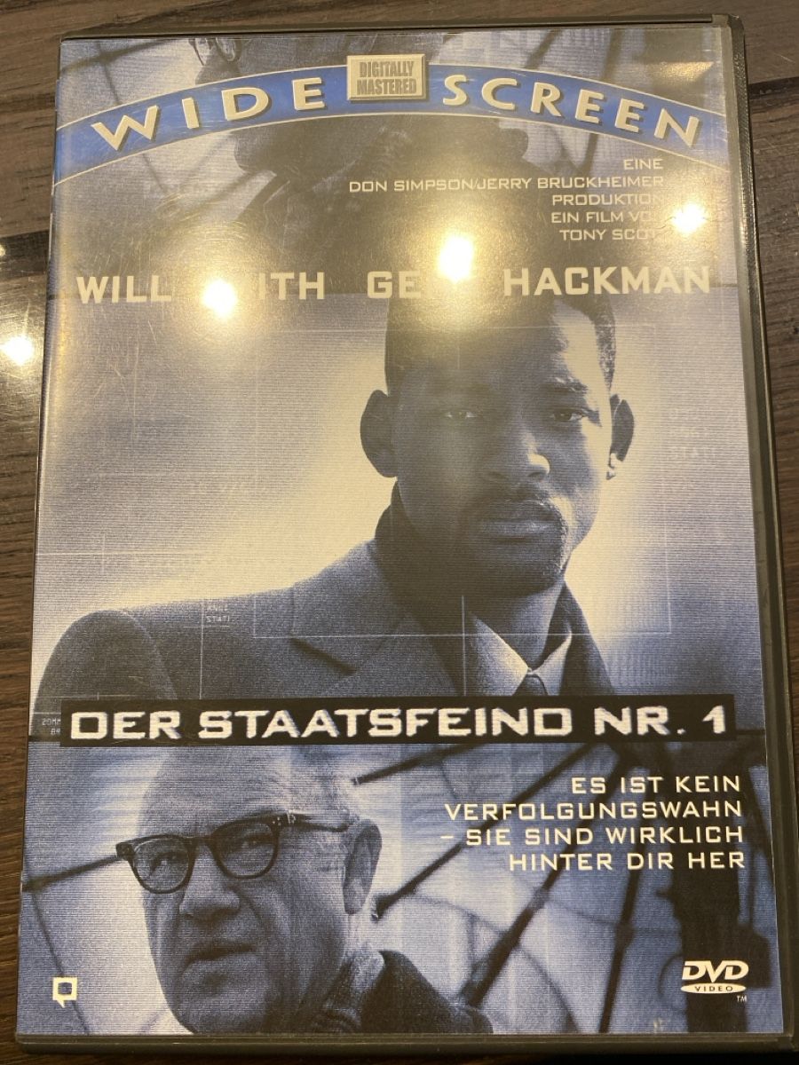 Tutti i DVDs: Der Staatsfeind Nr. 1 DVD - Will Smith, Gene Hackman! – Usato da Cham venduto da Nash7