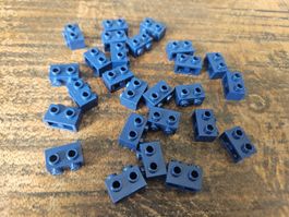 lego 11211 lot de 25 pièces Dark Blue Brick, Modified 1 x 2