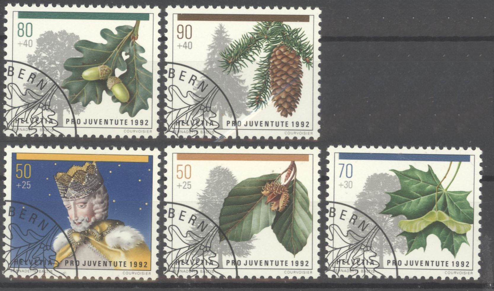 Tutti i francobolli: 1992, Pro Juventute, ET, gummiert – Usato da Willisau venduto da Vollstempel