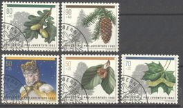 1992, Pro Juventute, ET, gummiert