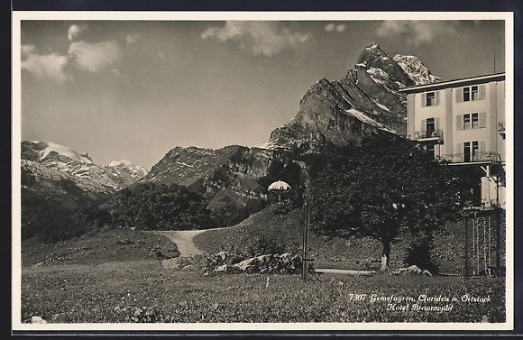 Cartoline postali: Braunwald, Gemsfayren, Clariden u. Ortst – Usato da Berlin venduto da bartko-reher