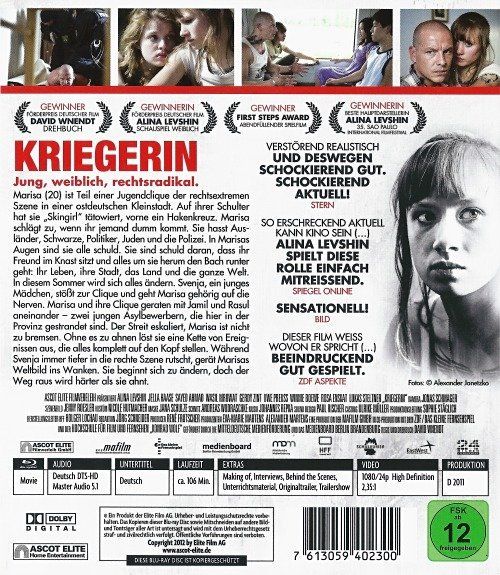Tutti i DVDs: Kriegerin (Blu-ray) – Nuovo (secondo la descrizione) da Volketswil venduto da Fraese1 1