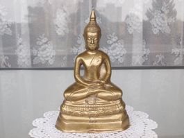 Asiatische Bronze Skulptur Figur*BUDDHA*1950er/1960er Jahren