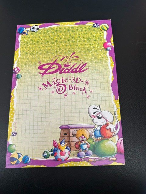 Blocs de correspondance: Diddl Magic-3-D Block A5, Nummer 312 – D'occasion à Kloten par Monkell