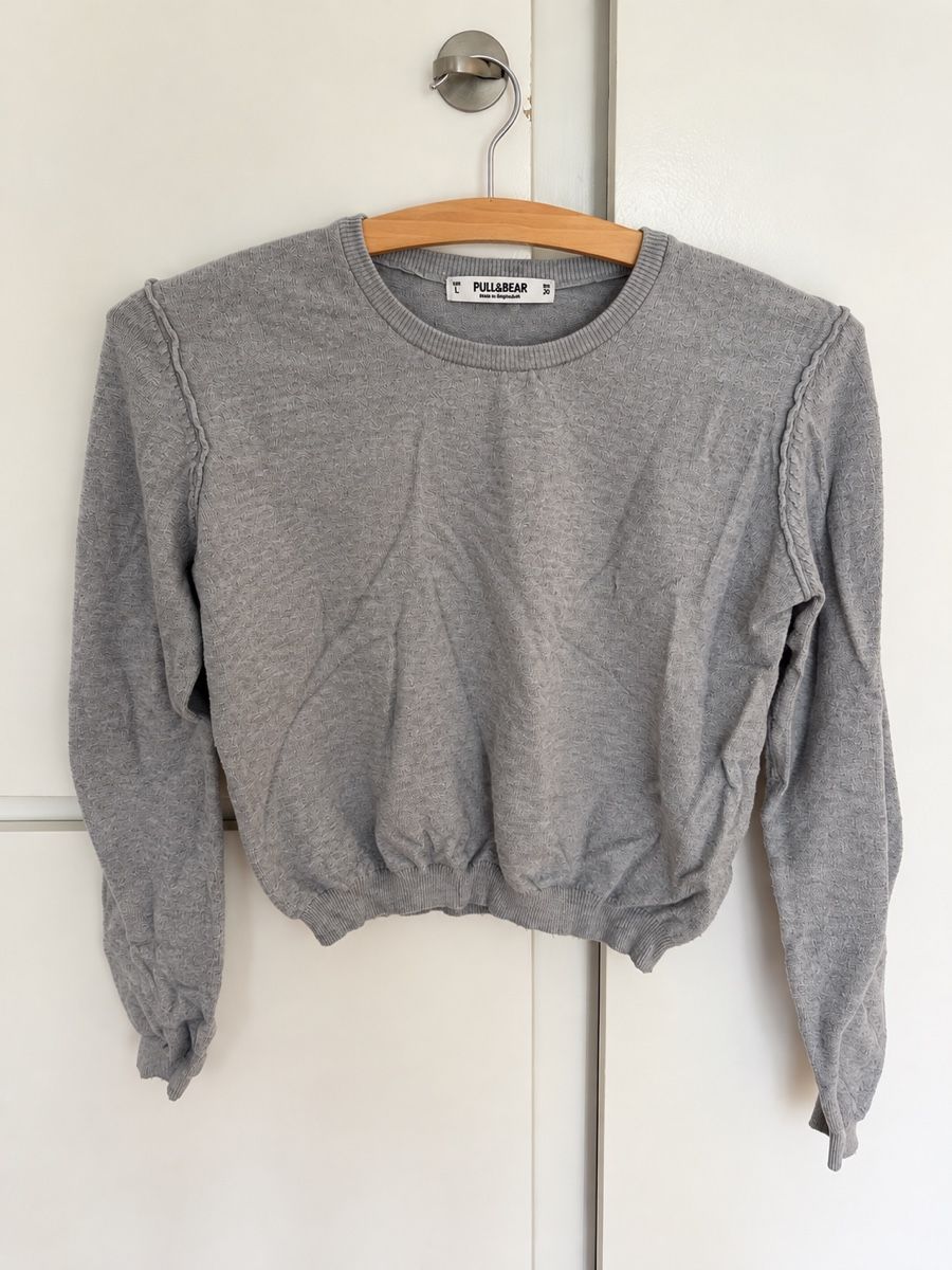 Pull&Bear Maglioni & Felpe: Pull&Bear Blauer Pullover – Weich & Bequem – Usato da Zürich venduto da ei_8006