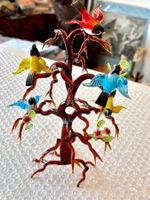 💚 TOMMASI VETRI DI MURANO VOGELBAUM SKULPTUR 💚 CH SAMMLUNG