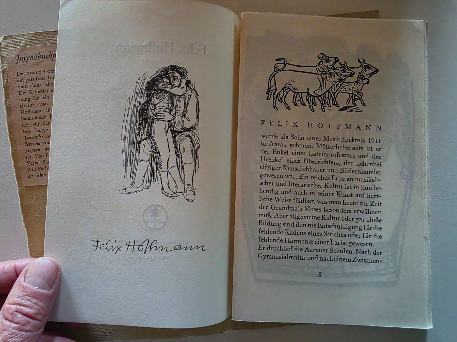 Livres: Felix Hoffmann als Illustrator Der Bogen Heft 59 – D'occasion à Walterswil BE par Lonitti 6
