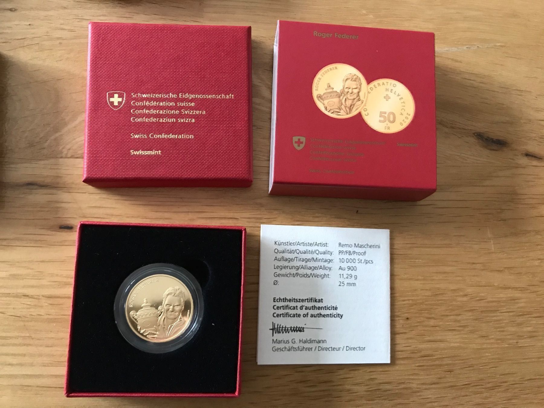 Tutti le monete: Lot de pièces de monnaie Roger Federer – Nuovo (secondo la descrizione) da Martigny venduto da mim_lk7x 3