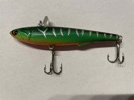 Adventure green tiger wobbler 8,5 cm mit Geräuschkugel