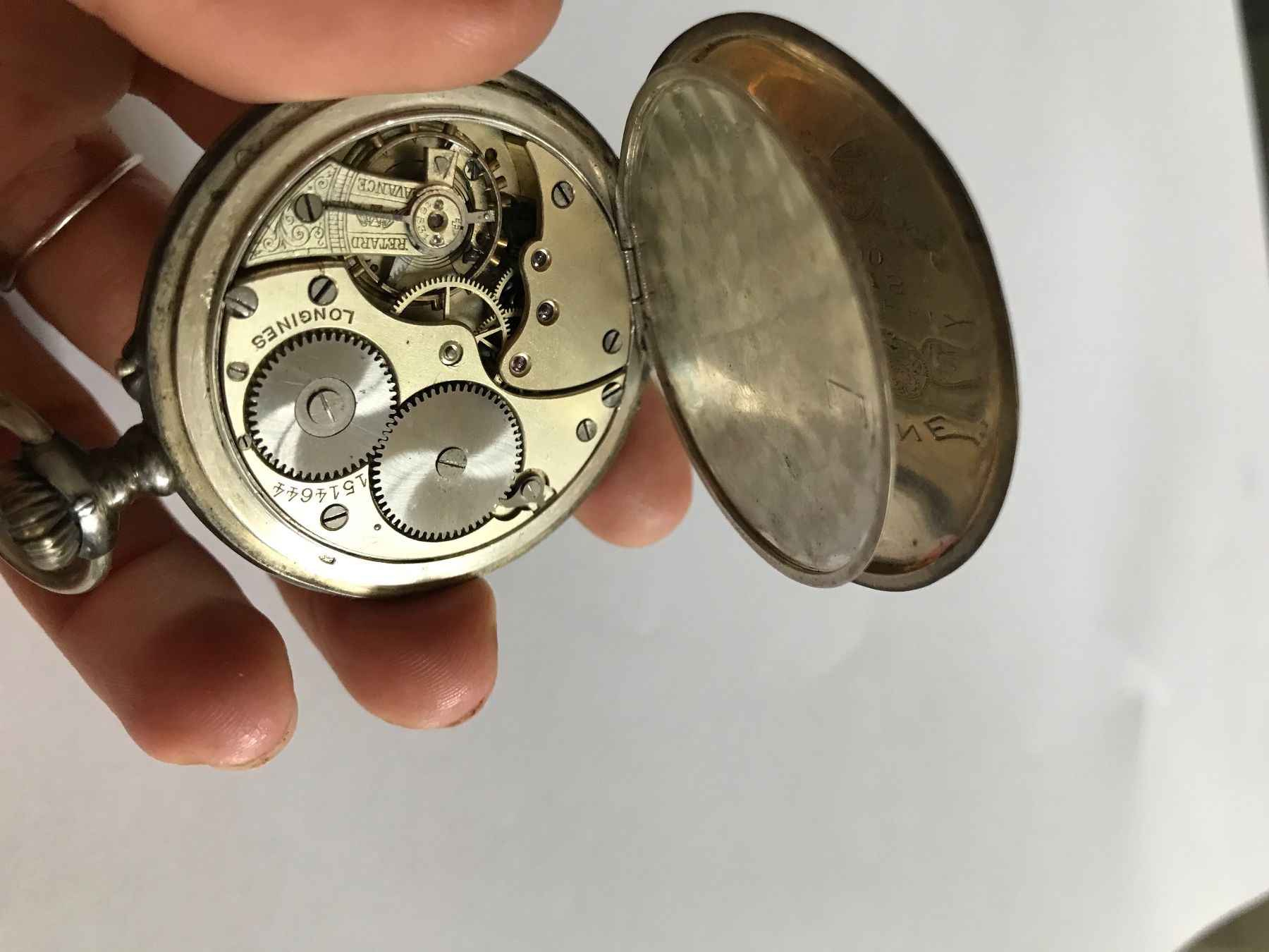 Longines Uhren: Longines montre  de poche en argent – Gebraucht aus Grimisuat von eliseba88 6