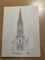 Freiburg i. B. Ansichtskarte, Top Zustand, Rarität! (49)
