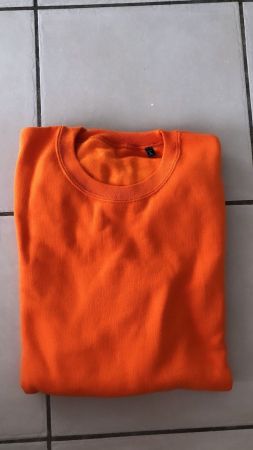 Pullover Orange Gr. S Neu