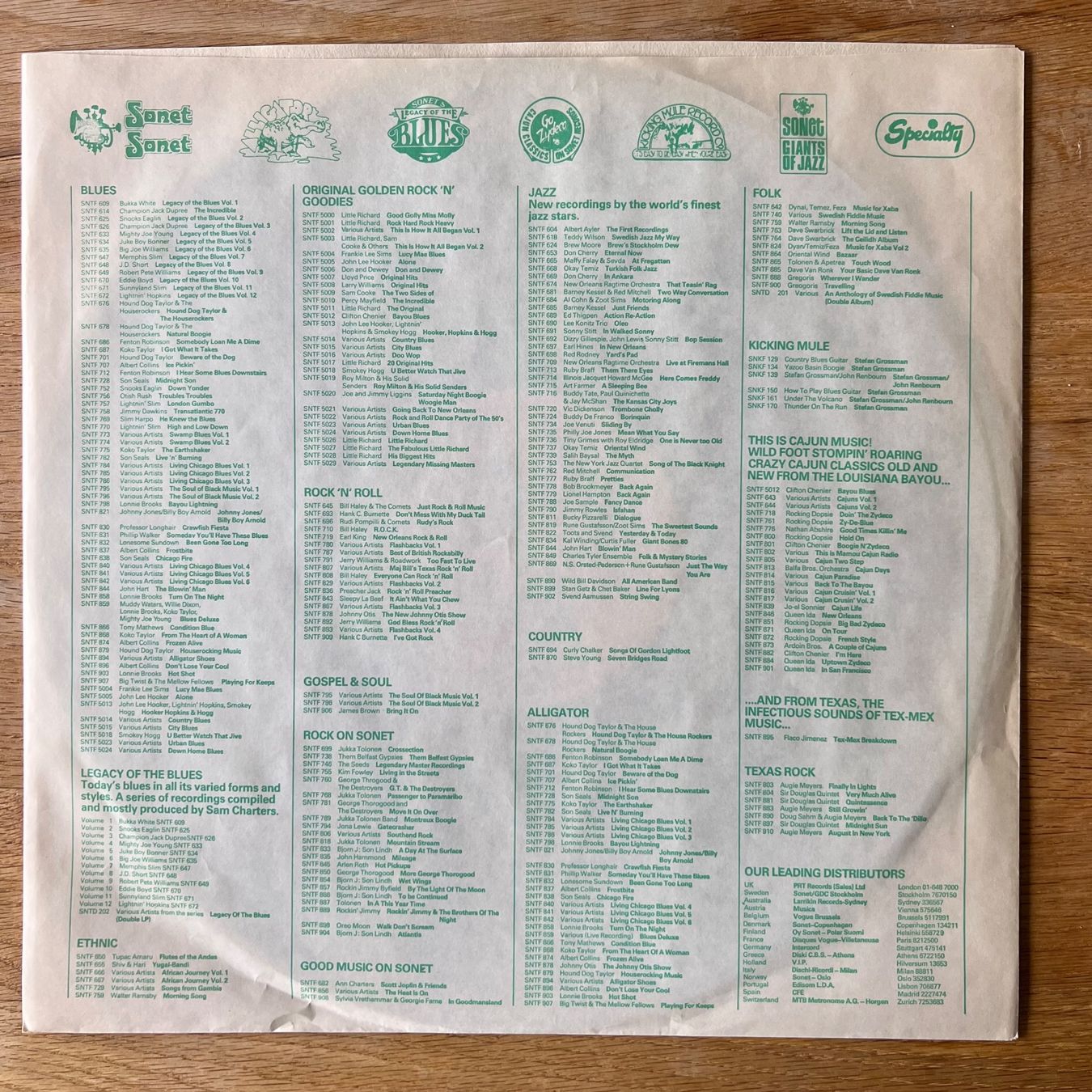 Dischi in vinile: Son Seals - Bad Axe / 1. UK-Press. 1984 - TOP – Usato da Gais venduto da soundcave57 1