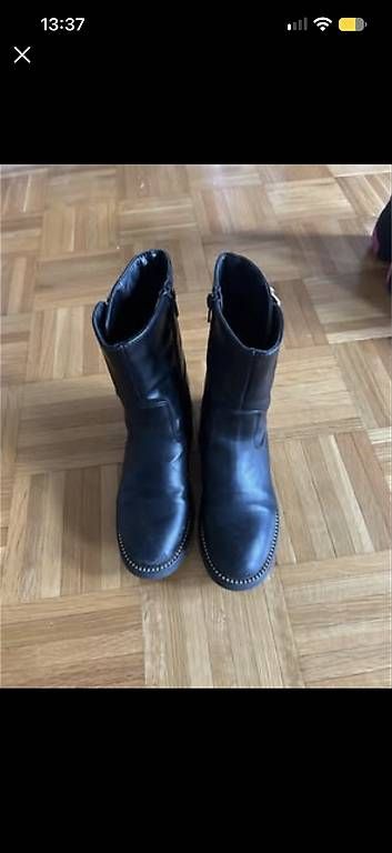 Chaussures filles: Bottes cuir hiver taille 36 – D'occasion à Morges par flo_68sd