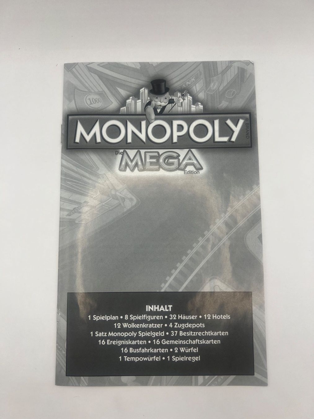Hasbro Spiele: 🎲 MONOPOLY DIE MEGA EDITION 2015 Hasbro – Neu (gemäss Beschreibung) aus Vaduz von NotNeeded 6