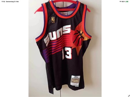 Swingman NBA Trikot „STEVE NESH Nr.13 ,Suns, gebraucht Gr.M 