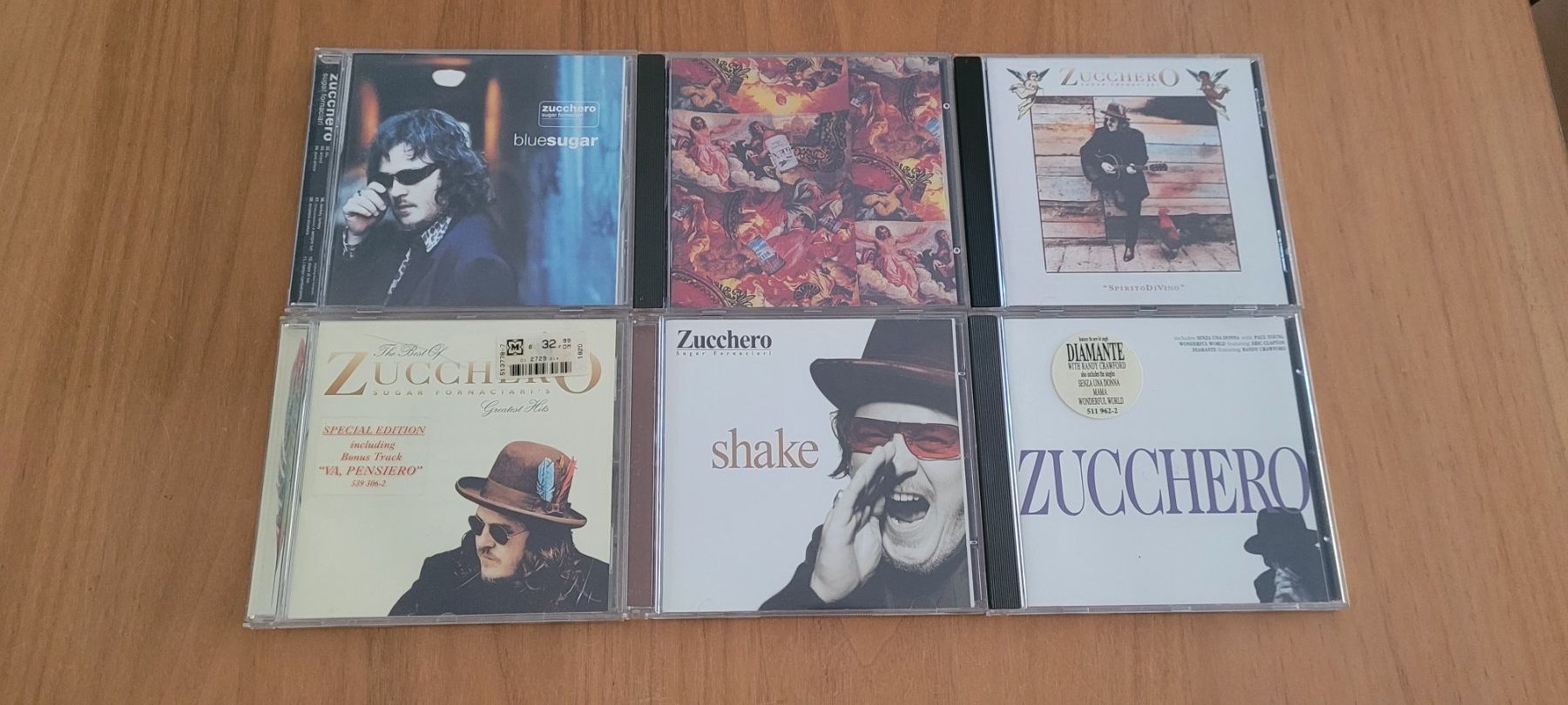 CD: 6 CDs  Zucchero – Usato da Martigny venduto da MZ-67