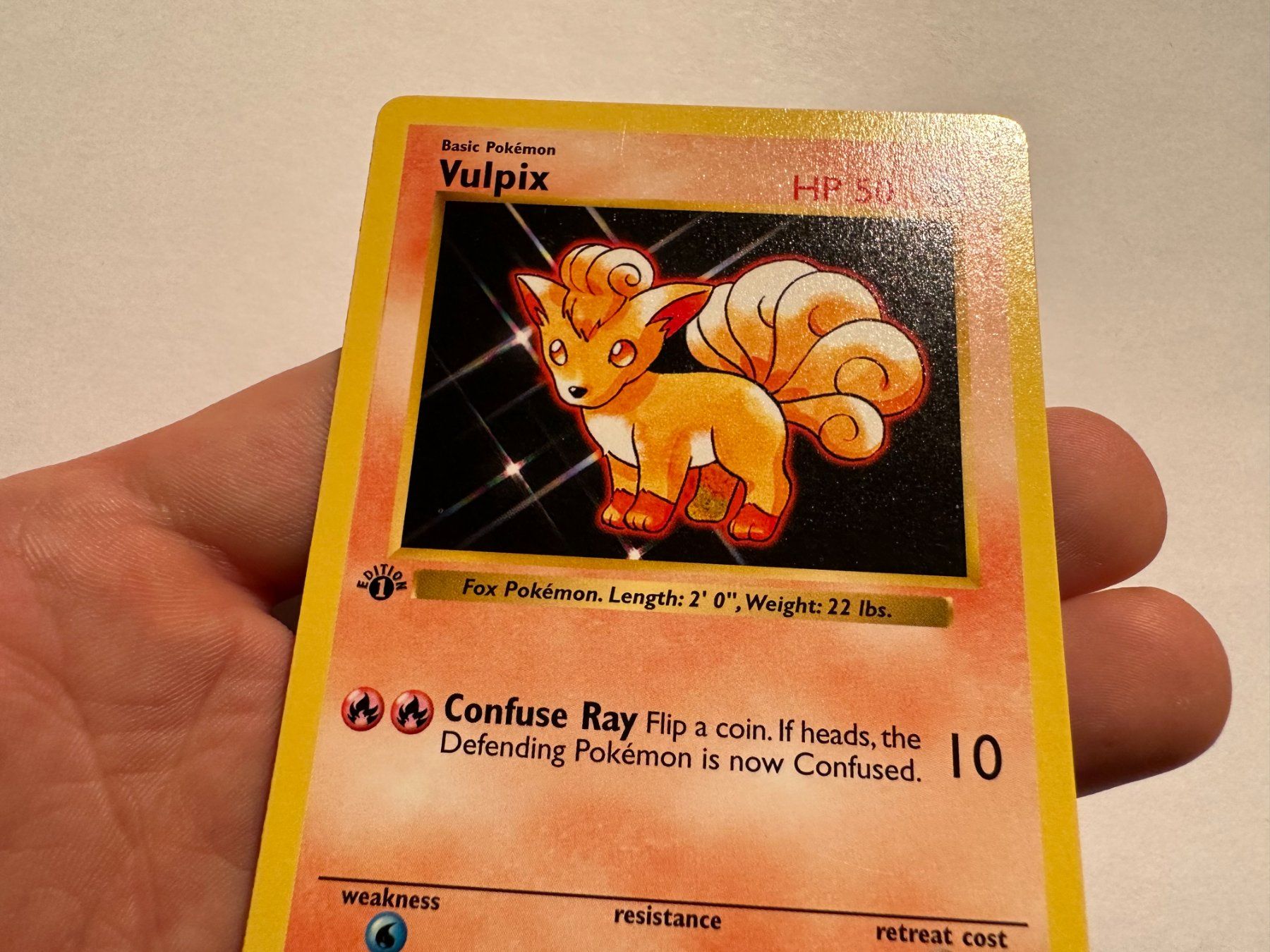 Pokémon Sammelbilder & Trading cards: Vulpix Base Set 1. Edition Shadowless EN ab 1.- – Gebraucht aus Hagendorn von  3