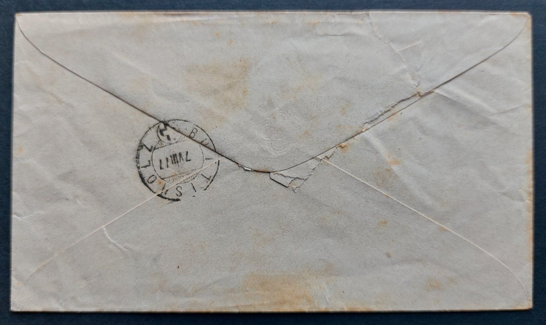 Tutti i francobolli: Tüblibrief 1877, 5 Rp. braun – Usato da Seuzach venduto da Heinz7947 1