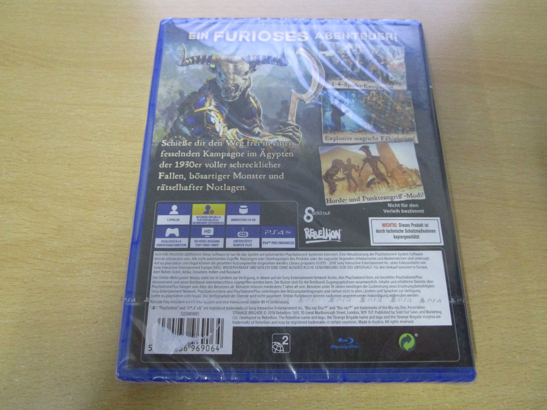 Sony Giochi: Strange Brigade Playstation 4 NEUWARE PS4 – Nuovo e nell'imballaggio originale da Goldau venduto da agestuffer 1