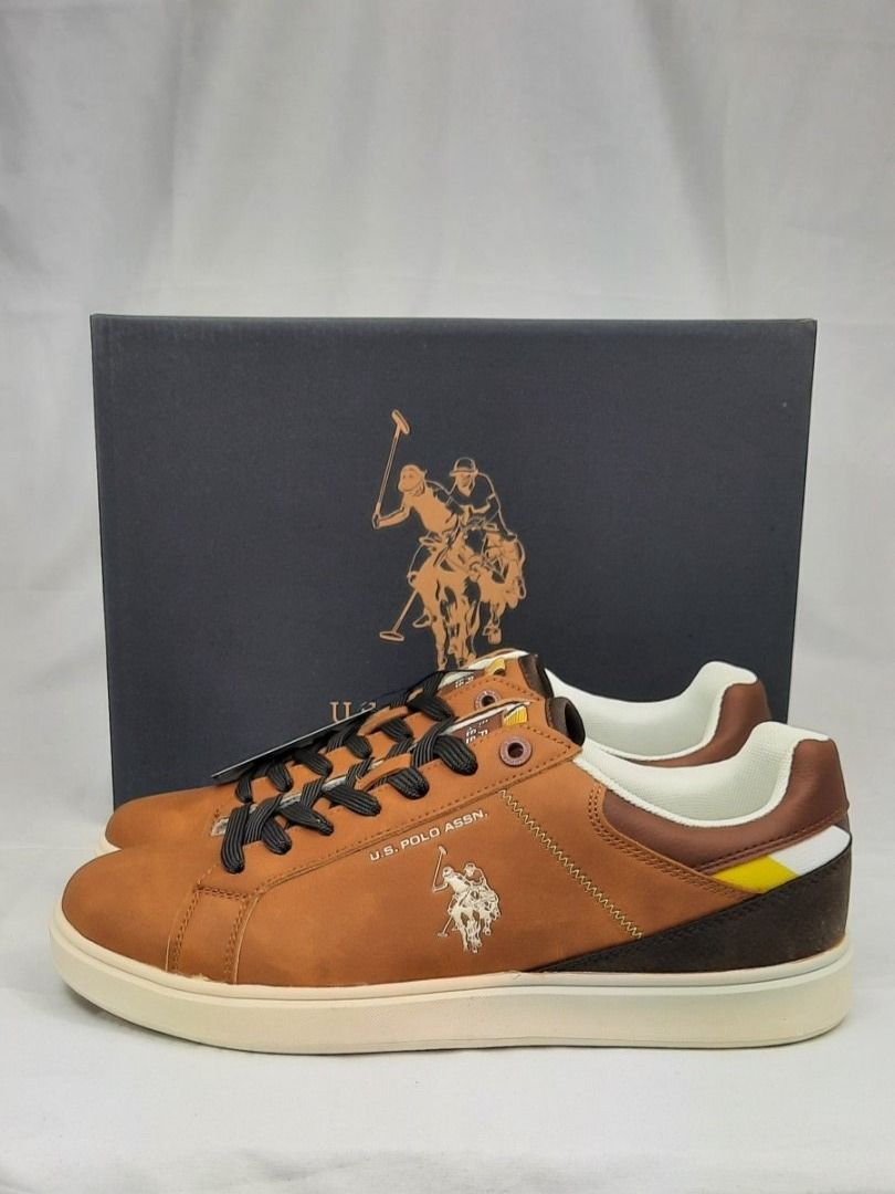 US Polo Scarpe da uomo: U.S. POLO ASSN. Sneaker Rokko braun Gr. 40 – Nuovo e nell'imballaggio originale da Seuzach venduto da VT-Collections1