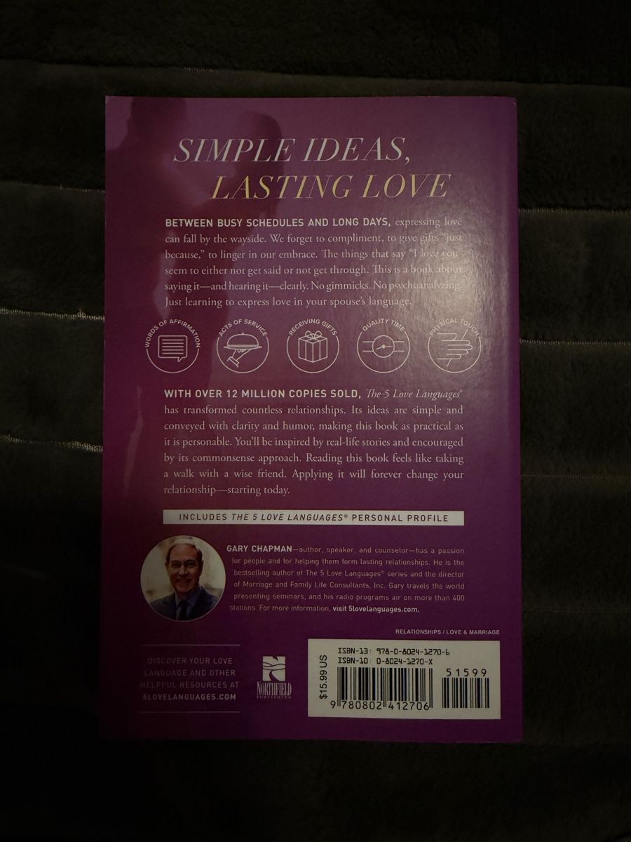 Livres: Buch - 5 love languages – D'occasion à Gossau SG par laura_dema 1