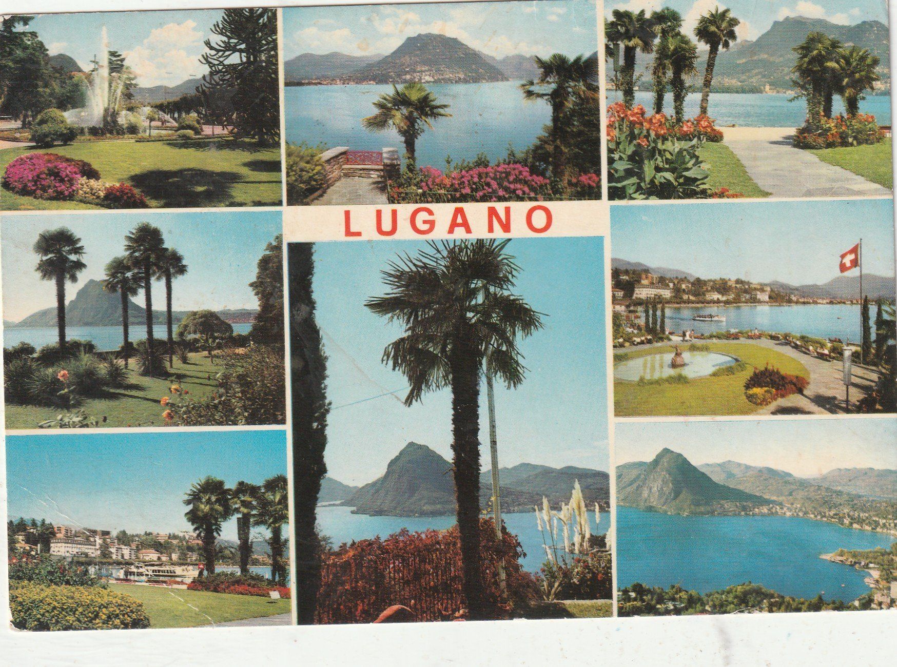 Cartoline postali: 10 Mehrbildkarten Tessin – Usato da Lumbrein venduto da made02 5