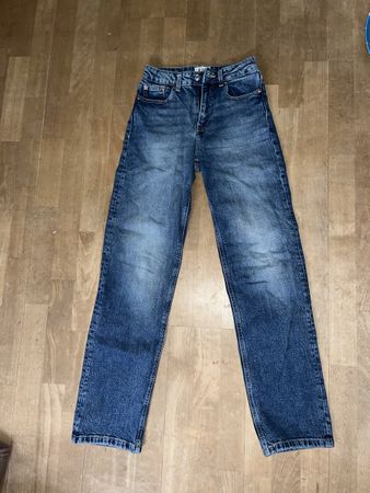 Straight Leg Jeans Hose Gr. 34