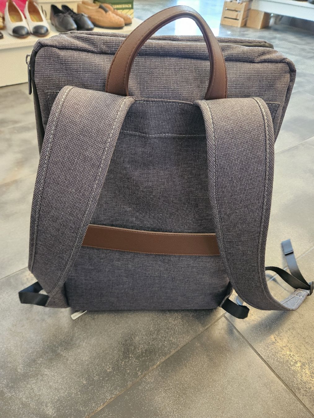 Zaini: ABC Design Rucksack Grau unbenutzt    – Nuovo (secondo la descrizione) da Ormalingen venduto da nomolnoi 2