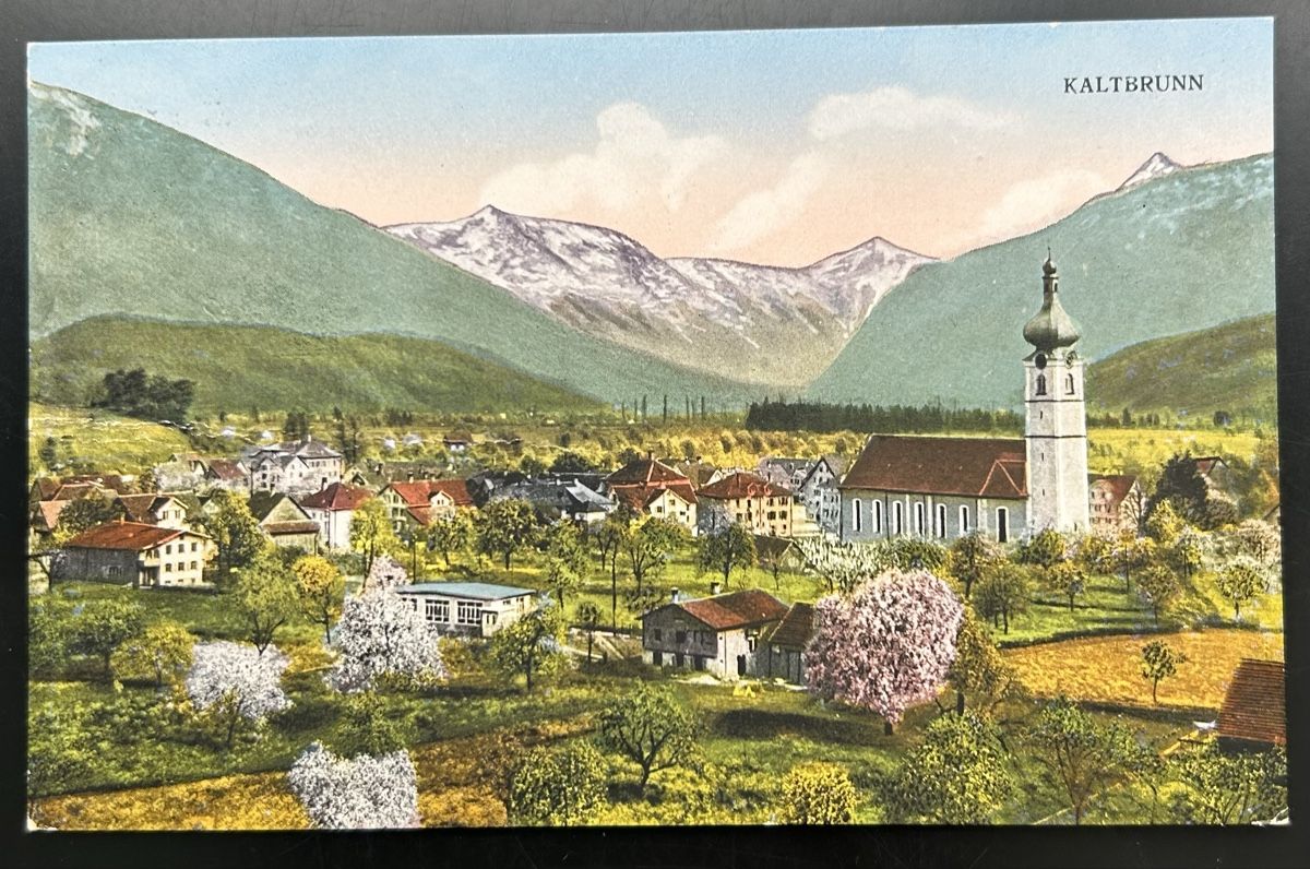 Cartoline postali: AK Kaltbrunn  – Usato da Horw venduto da Tellbub