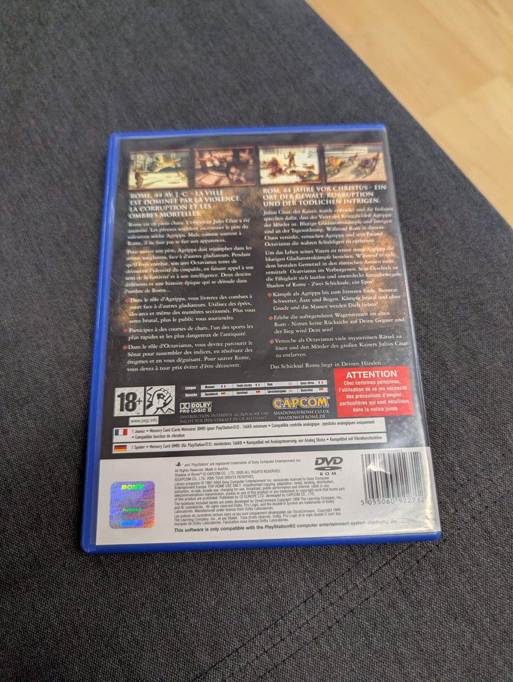 Spiele: Shadow of Rome Sony playstation 2 – Gebraucht aus Giubiasco von Ticinerd 1