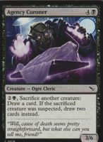TCG Magic The Gathering MTG UK MKM 075 Agency Coroner
