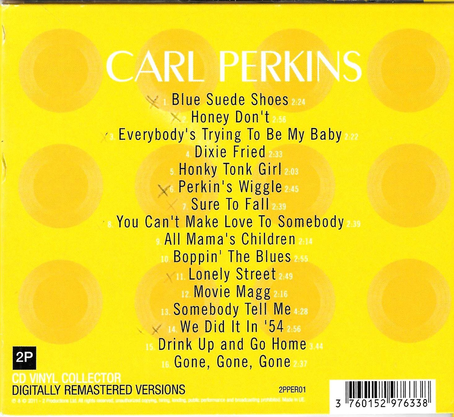 CDs: Carl Perkins CD Digipack - Classic Songs – Gebraucht aus Savagnier von Ne2065 1