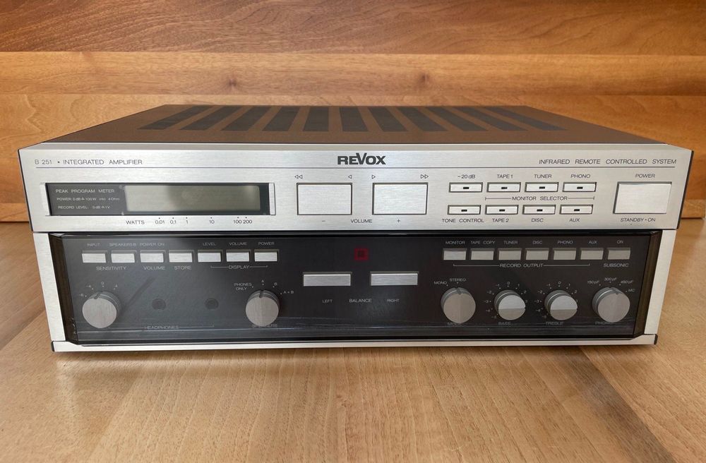 Revox B 251 Integrated Amplifier | Kaufen Auf Ricardo