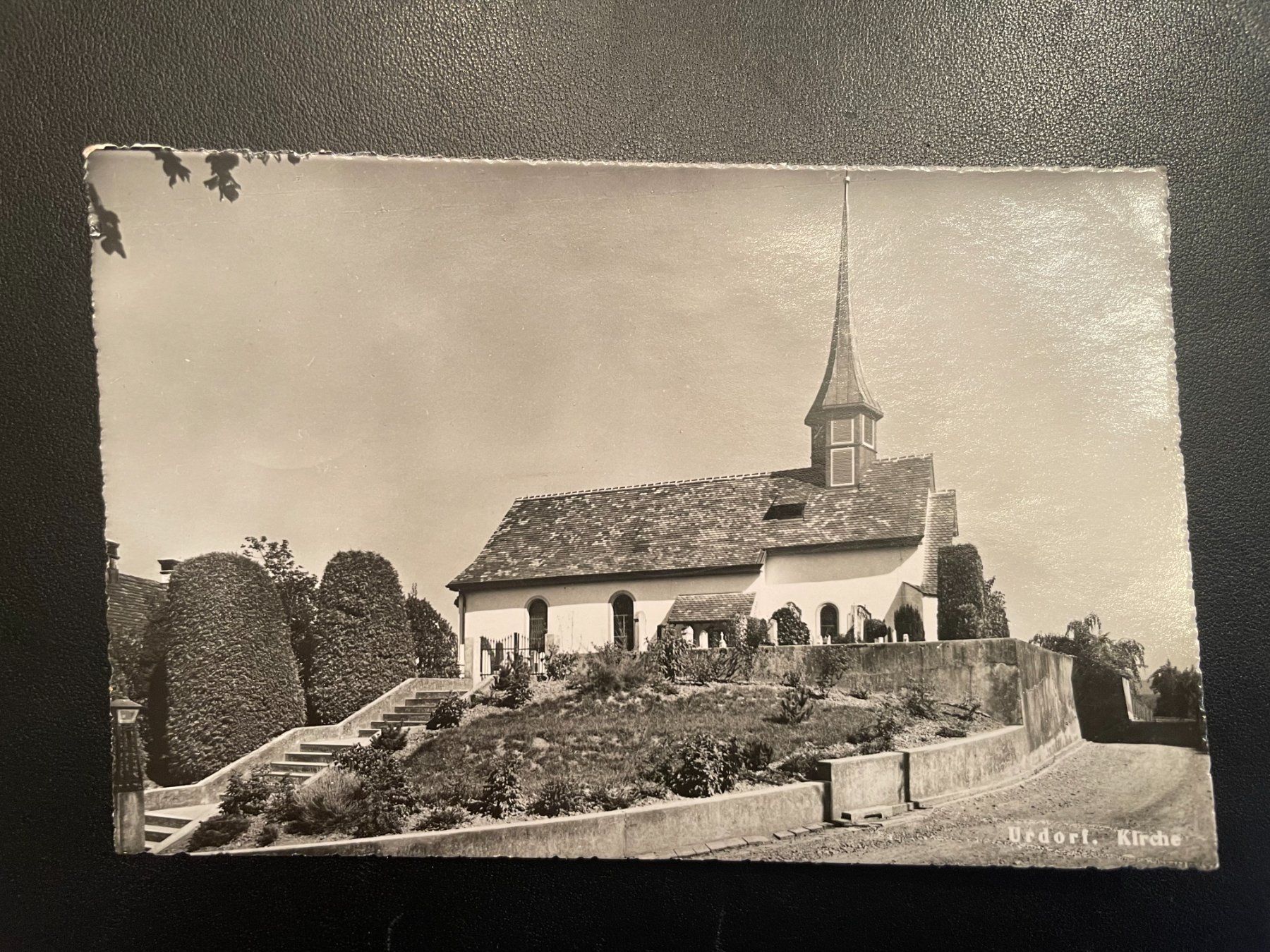 Ansichtskarten: AK ZH Urdorf, Kirche – Gebraucht aus Thal von Danny82