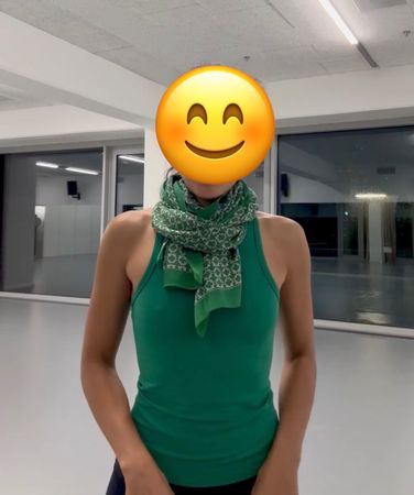 Lulu Lemon Green Yoga Top - Align™ Racerback-Tanktop