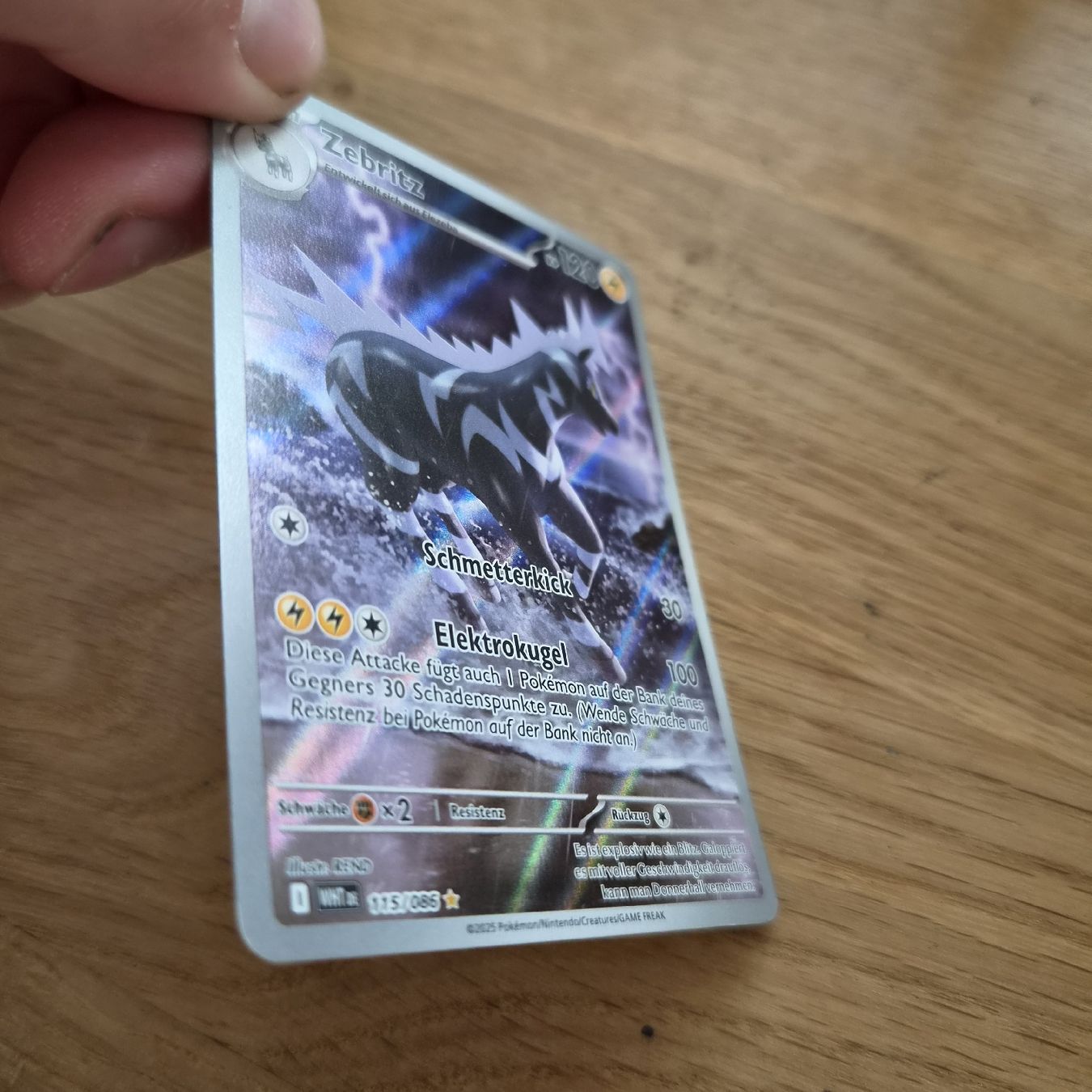 Pokémon Carte collezionabili: Zebritz – Usato da Scherz venduto da gui_6q7l 1