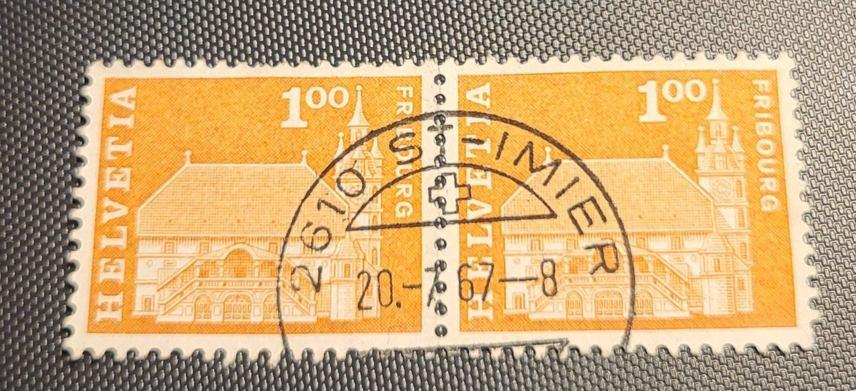 Tutti i francobolli: Vollstempel St.Imier briefmarke – Usato da St Gallen venduto da Stampsalshobby