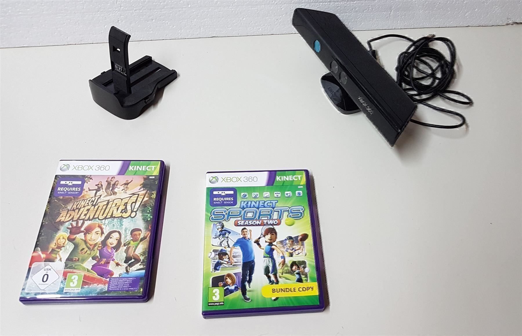 Microsoft Controller: 😎 Kinect Sensor Xb 360  mit Spiele – Usato da Schüpfheim venduto da Games_Spielkonsolen