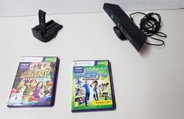 😎 Kinect Sensor Xb 360  mit Spiele